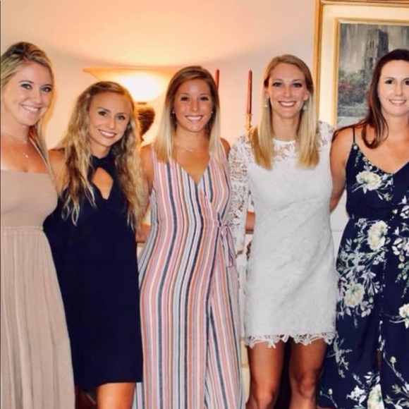 Striped jumpsuit - Picture 4 of 4